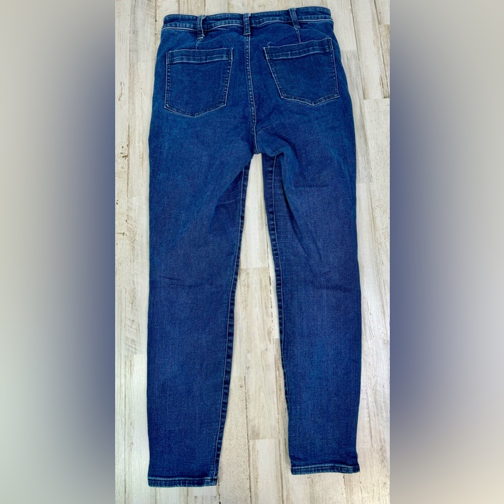 Gap High Rise Universal Legging Women Blue Jeans - Size 12/31 (32x28) - Picture 10 of 12